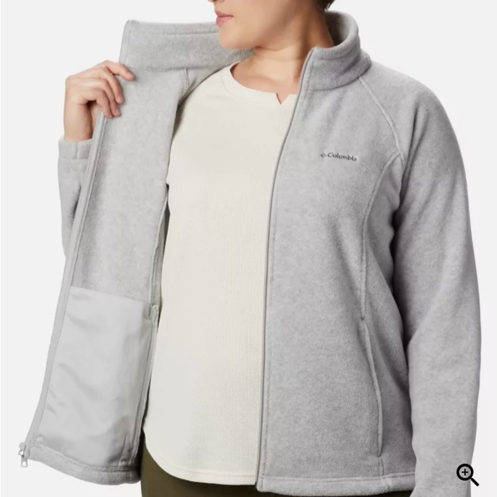 Columbia Women's Light Heathered Gray Jacket